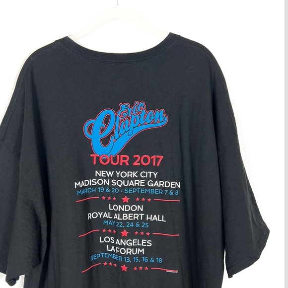 Eric Clapton tour graphic tee 3XL - Picture 4 of 6